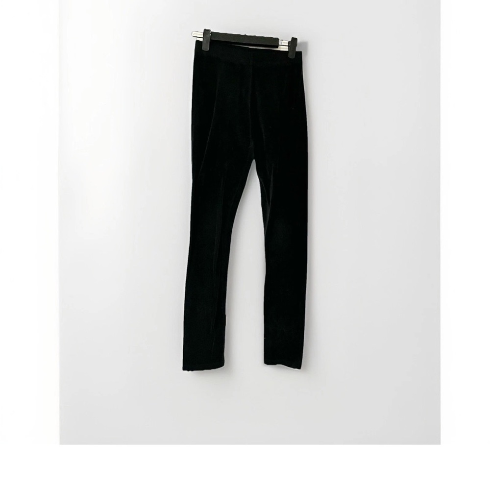 No Boundaries Vintage Y2K Velvet Black Leggings Women’s Small